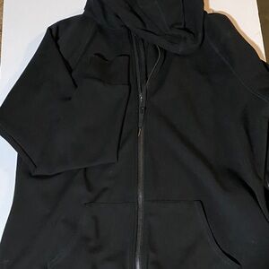 Torrid Black Active Zip-Up Hoodie With Pockets
